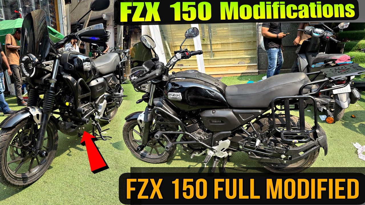 Yamaha FZX 150 Modifications and Accessories 