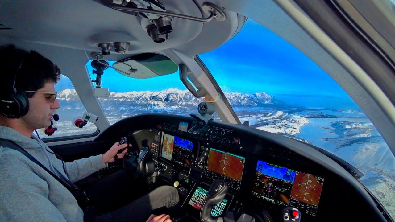 Single Pilot Jet Flight! Crossing The Country