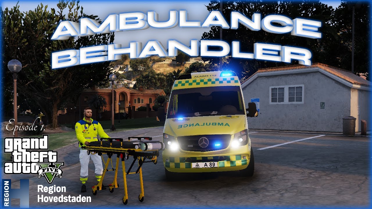 |GTA5 Firecallout Ep1| - Ambulance Behandler