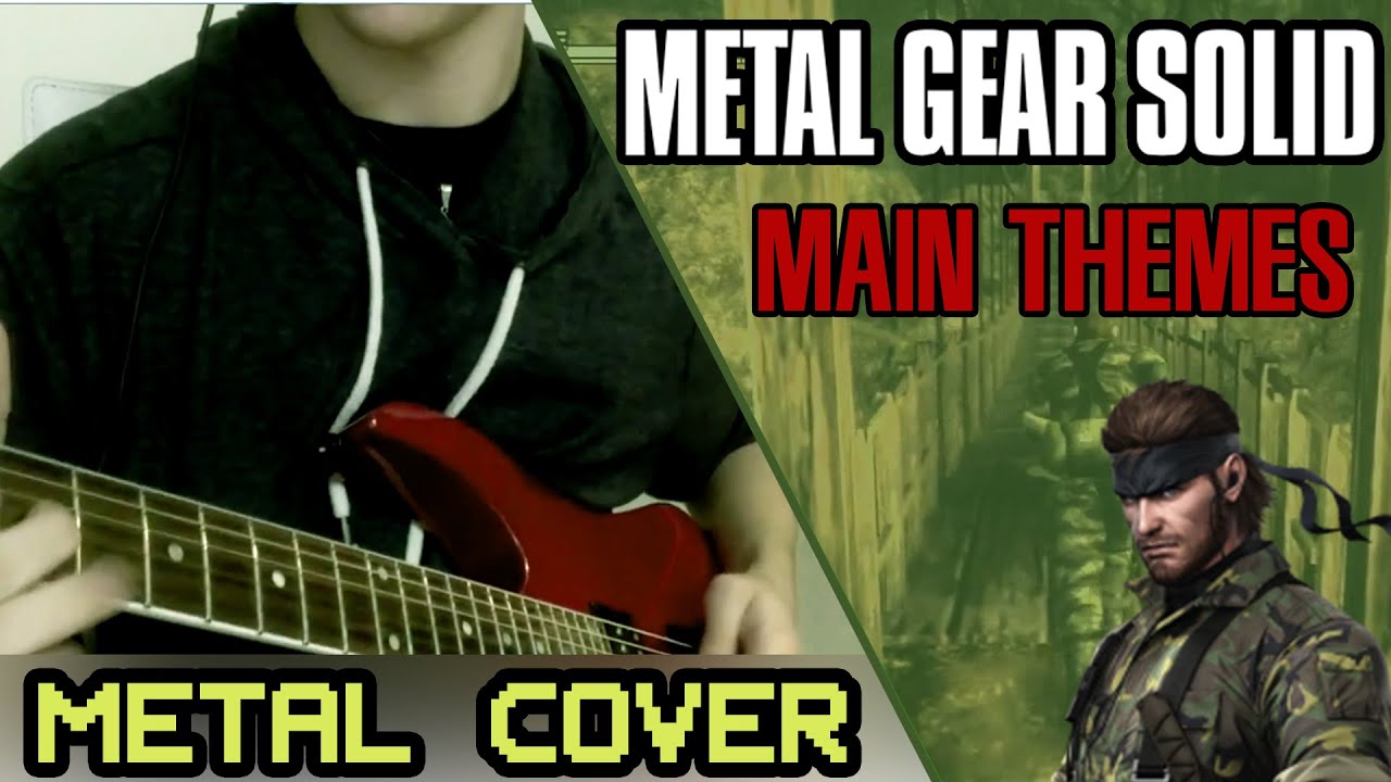 Metal Gear Solid 2 & 3 Main Themes (Guitar Remix) | AHmusic
