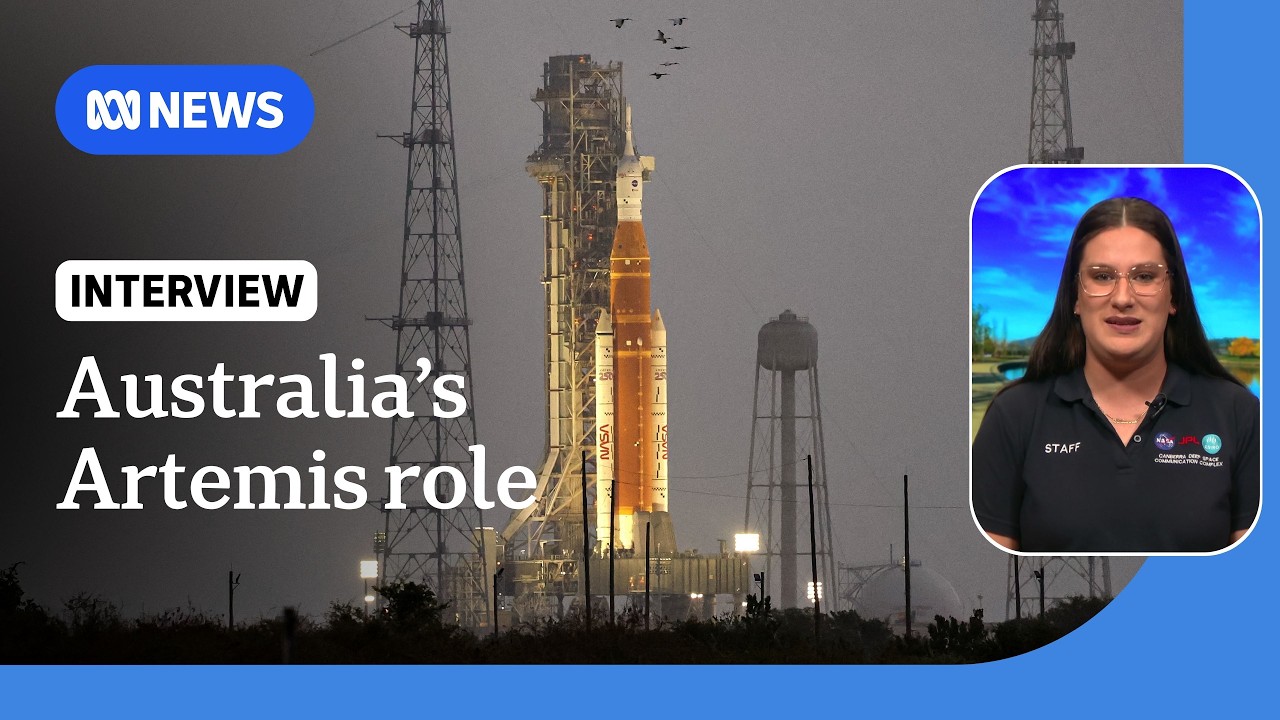 What role is Australia playing in the Artemis moon mission? | ABC NEWS