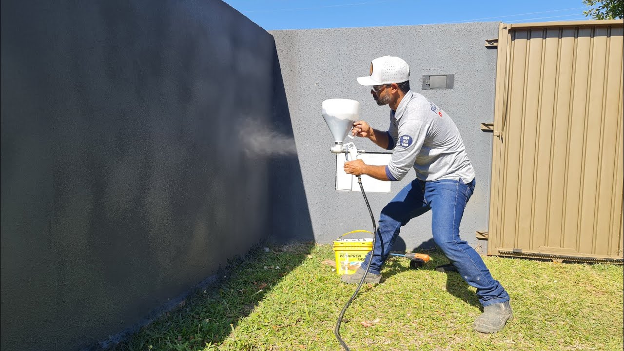 ESTA MELHOR MANEIRA DO MUNDO DE FAZER TEXTURA EM PAREDES