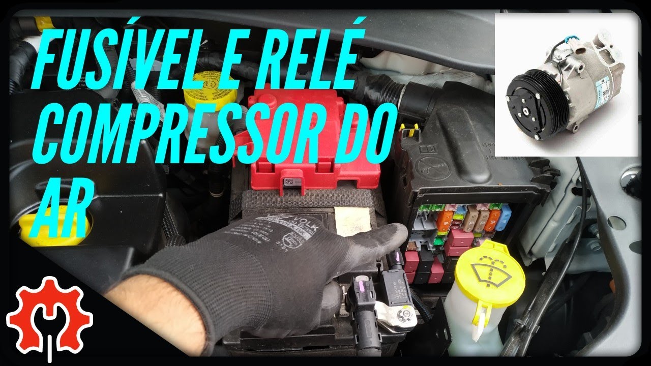 Localização do fusível e relé do compressor do ar condicionado Fiat Toro Jeep Renegade e Compass 🔧