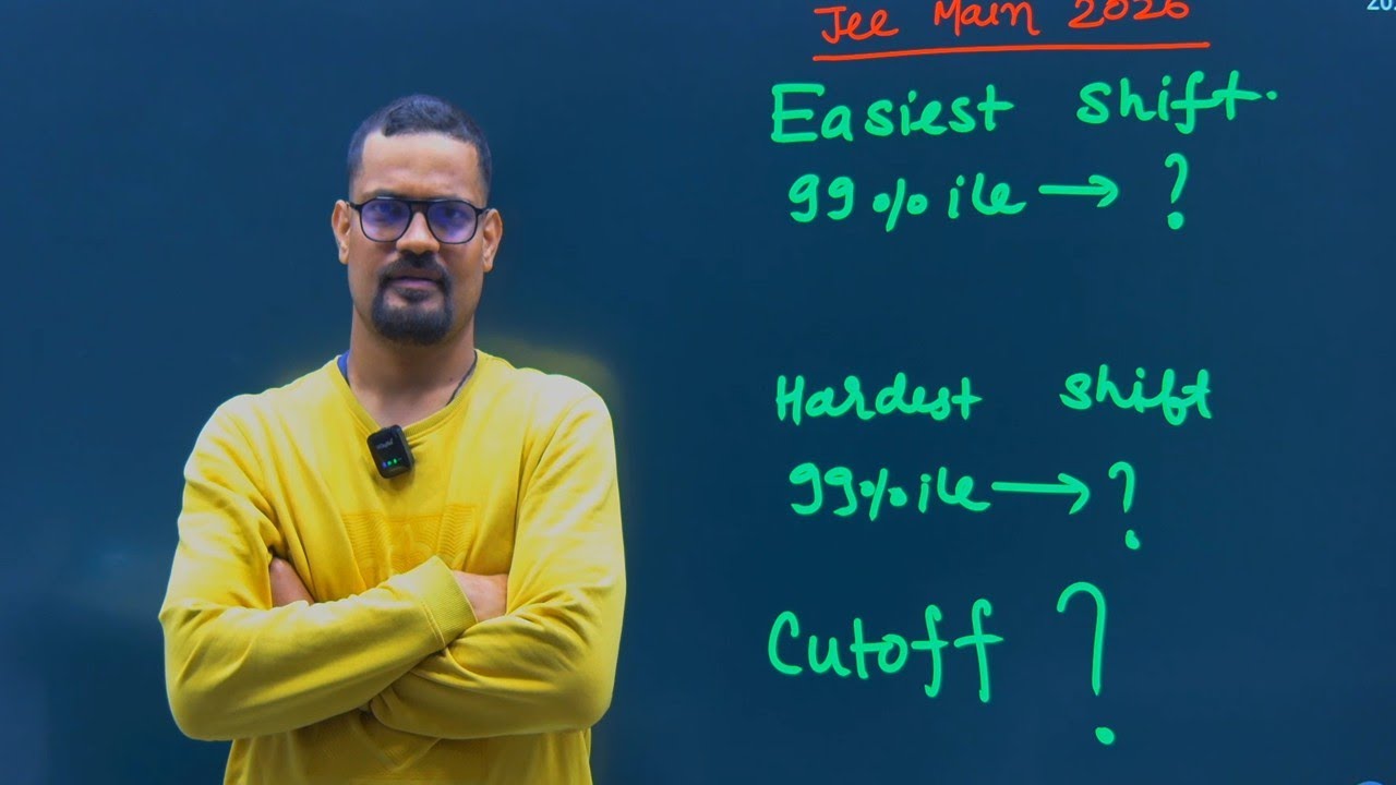 JEE Main 2026 Cutoff EXPOSED 🚨 | Easiest vs Toughest Shift Marks 