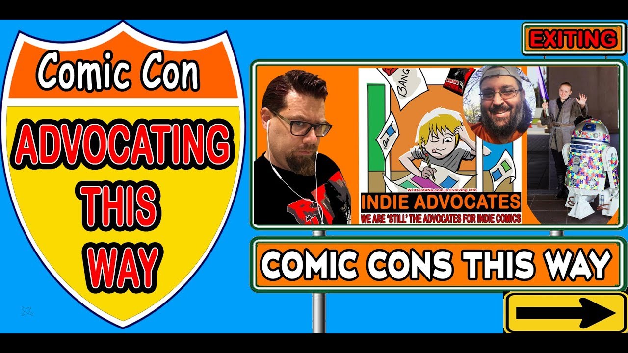 See all the EXITS off the Comic Con Highway for April 5th through the 8th