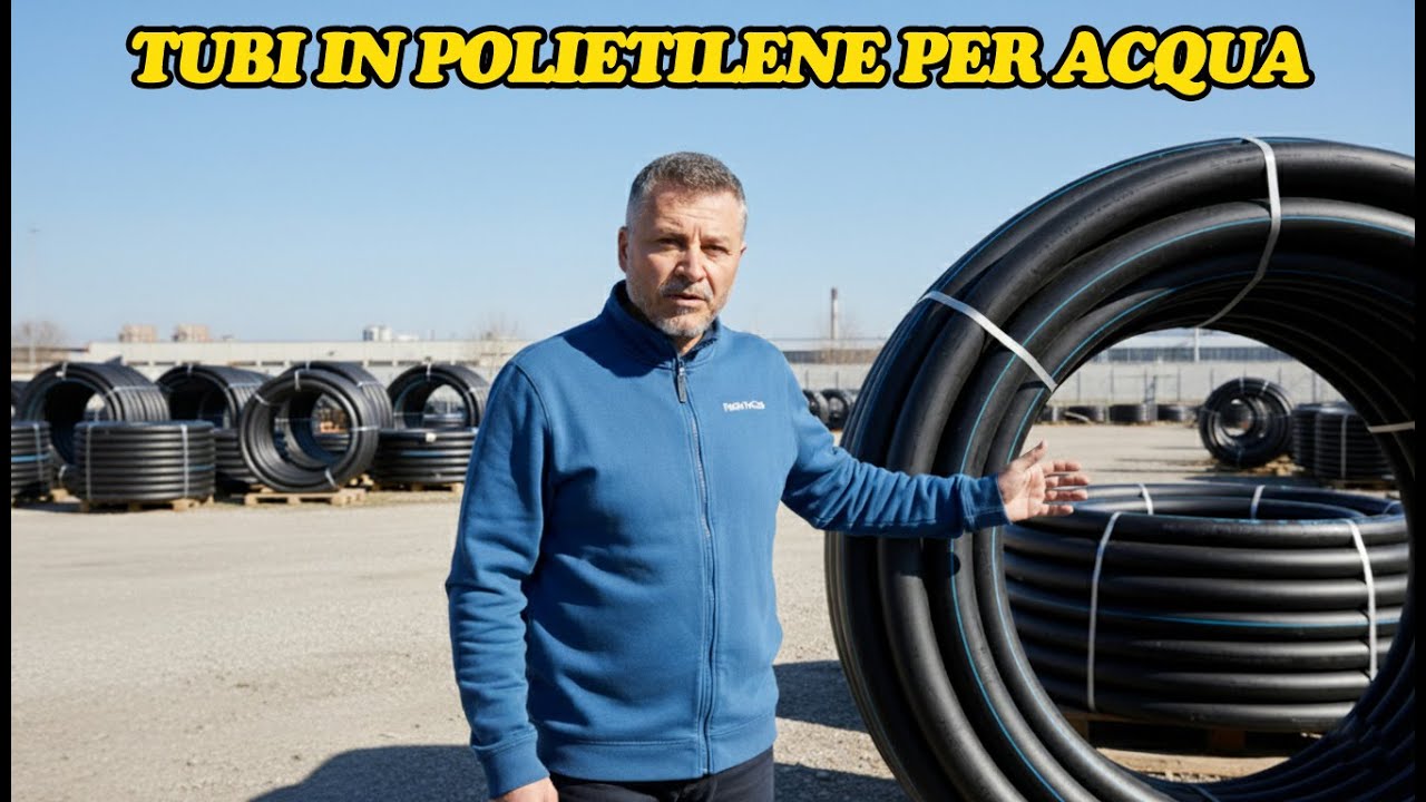 Tubi in Polietilene, caratteristiche  a cosa serve e quali sono i raccordi e attrezzi utili.