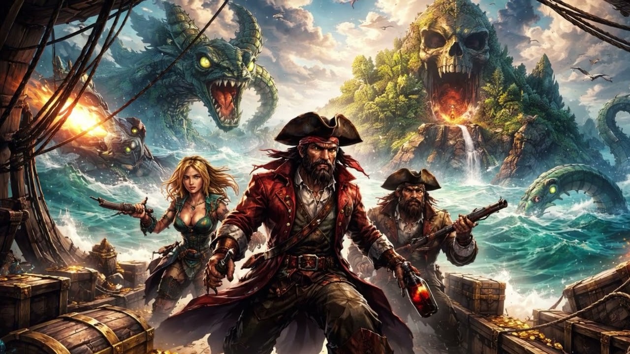 Flo - 🏴‍☠️ Kapitel I: Piraten der sieben Meere