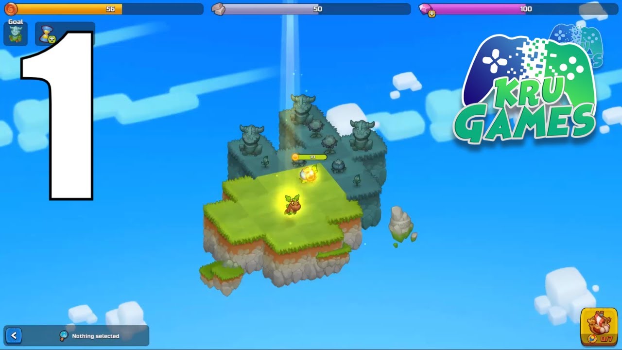 Merge World Above: Merge games Puzzle Dragon Gameplay Walkthrough #1 (Android, IOS)