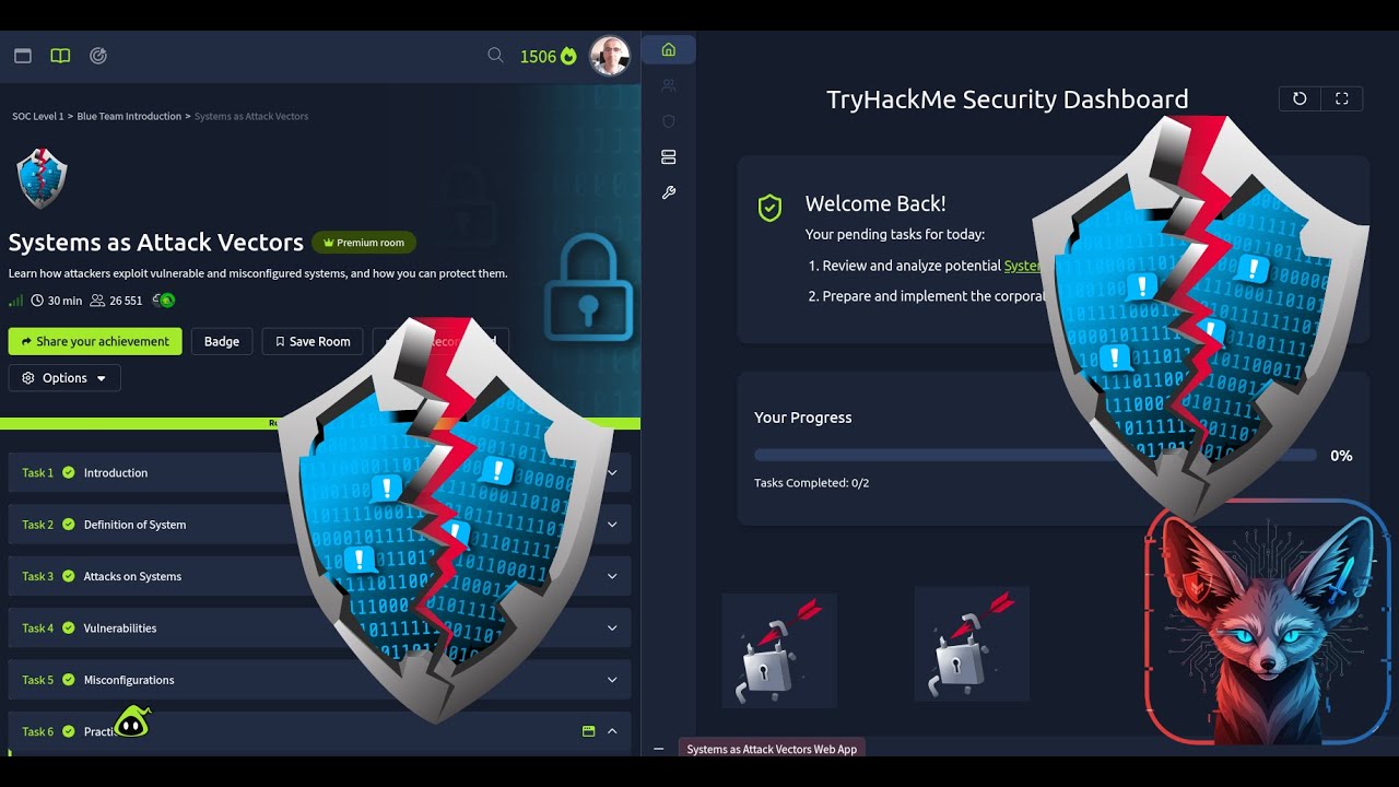 TryHackMe Systems as Attack Vectors | Full Walkthrough 2026