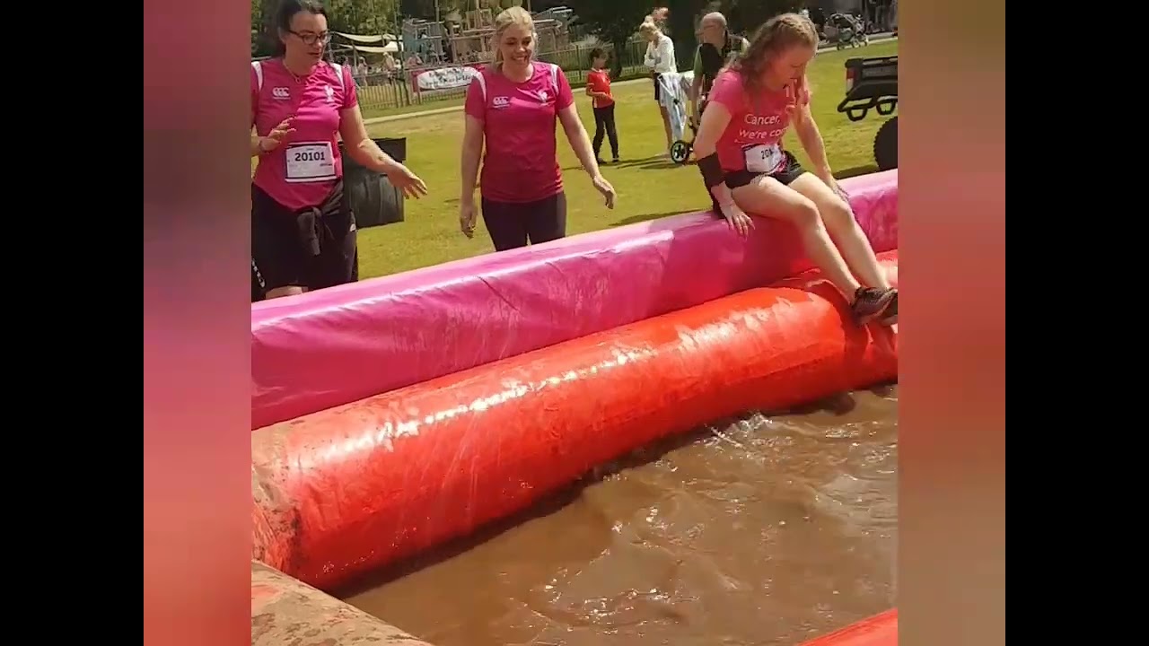 Muddy Race for life, mud run, 5k