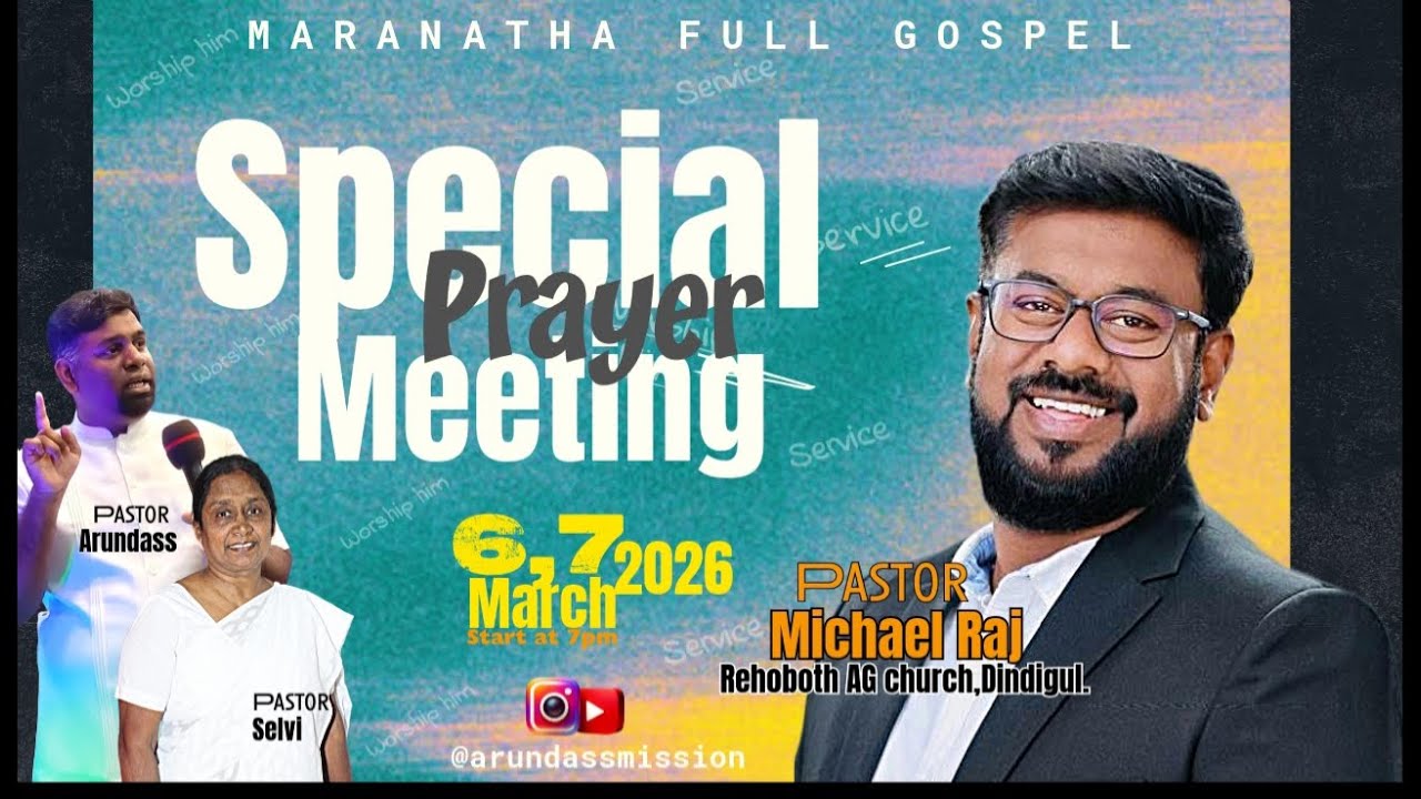 Live streaming of Pastor Arundass - Official