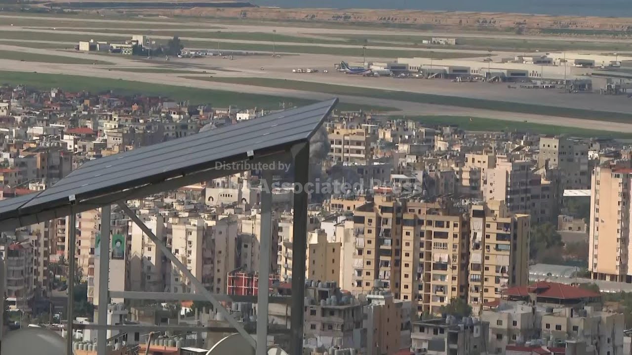 Huge blasts in Beirut as Israel continues strikes