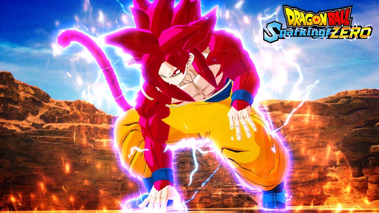 New Goku (Adult) Super Saiyan 4 In Dragon Ball Sparking Zero Mods