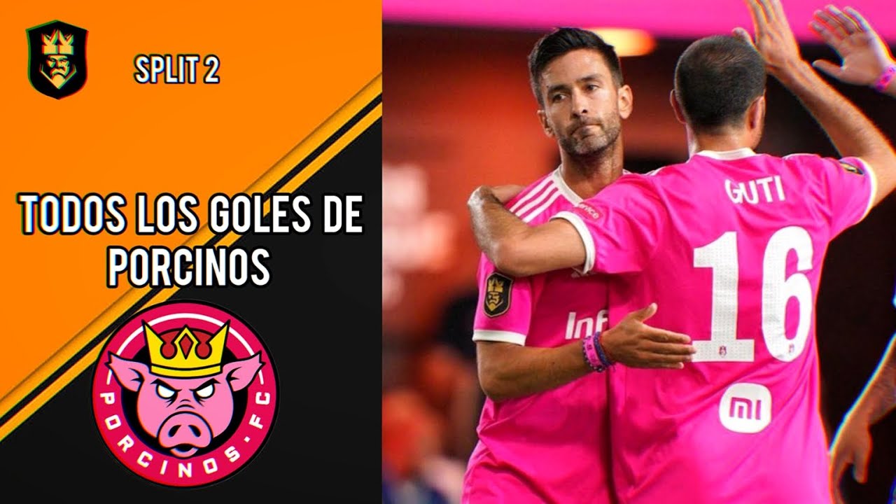 TODOS LOS GOLES DE PORCINOS EN LA KINGS LEAGUE SPLIT 2