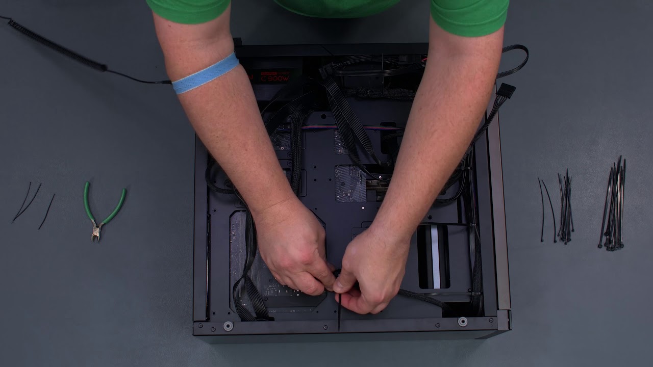 Cable Management Time Lapse - Inwin 805 Infinity