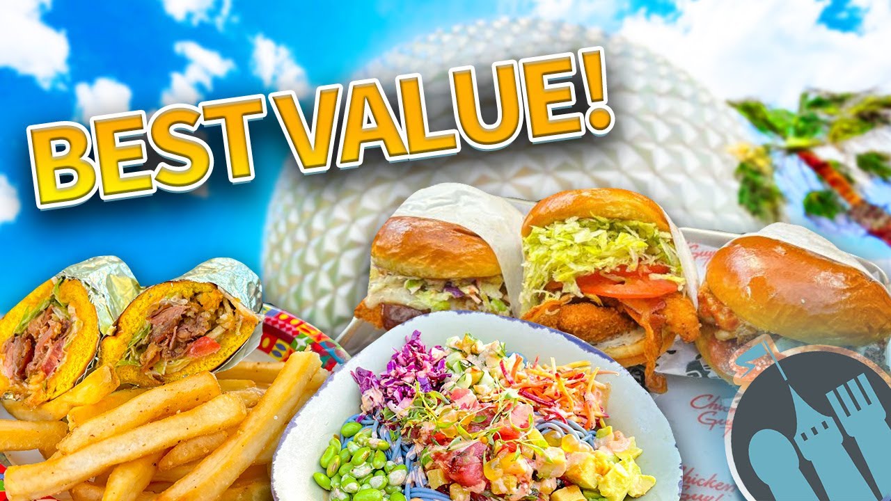 Top 10 BEST VALUE Restaurants in Disney World -- Quick Service Meals