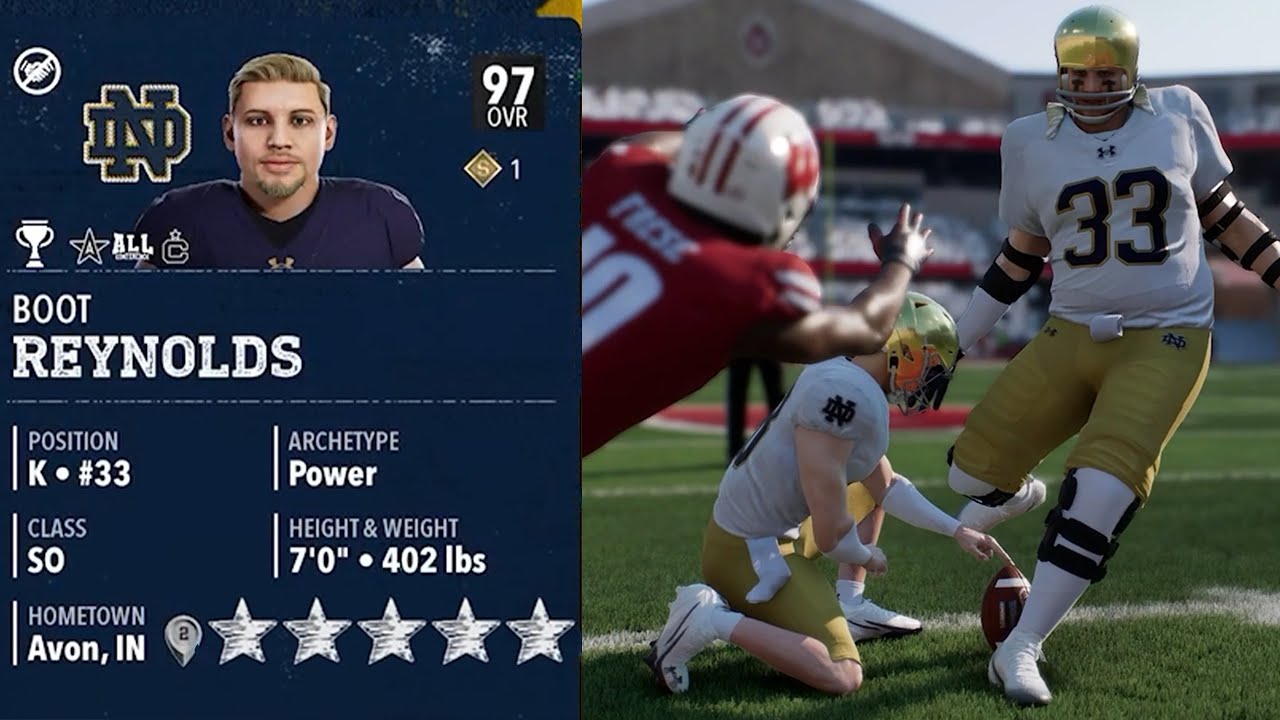 Road to Glory but I'm a 5 Star Kicker - Sophomore Season