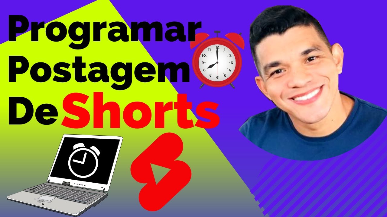 Como Programar Postagem de V&iacute;deos Shorts Pelo Computador [Tutorial passo a passo] Agendar Postagem!