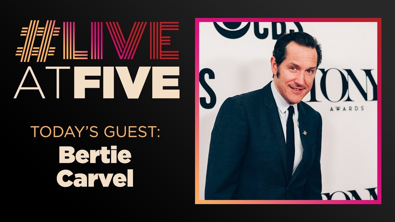 Broadway.com #LiveatFive with Bertie Carvel of INK
