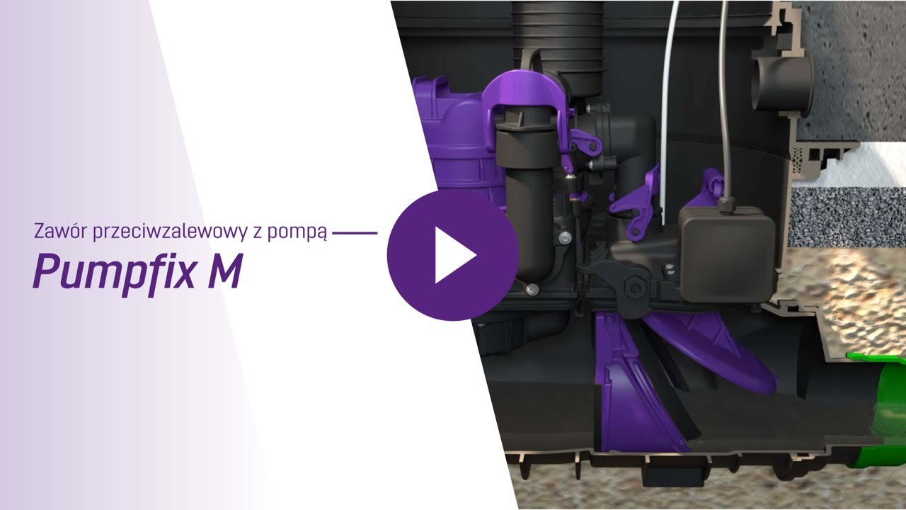 Zawór przeciwzalewowy z pompą KESSEL Pumpfix M