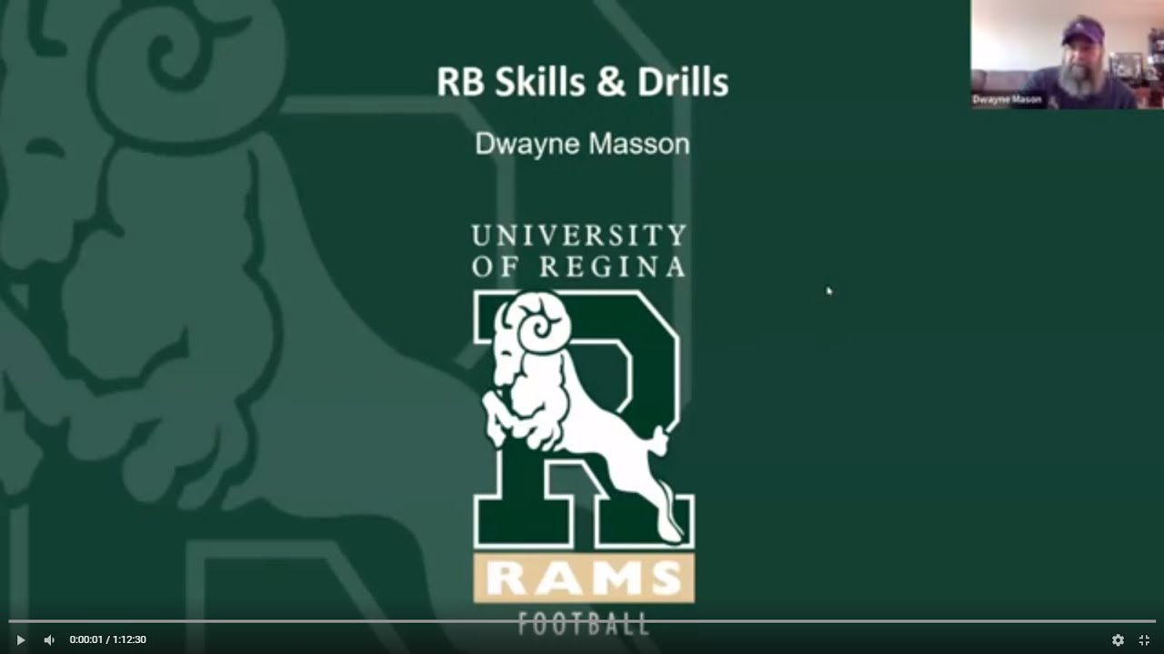 RB Drills & Skills and Coaching Philosophy