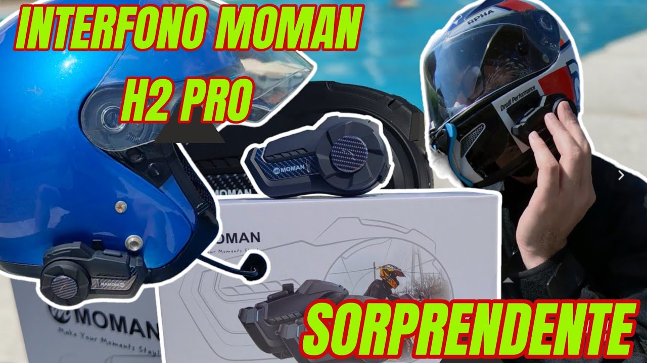 MOMAN h2 PRO: la prova dell'interfono per moto, robusto, economico e dalle molteplici funzionalit&agrave;