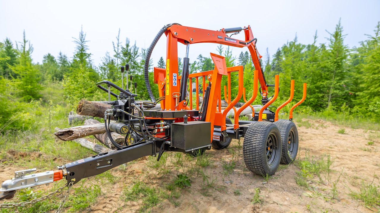Micro Logging Essential - Wallenstein LXT95 Log Loader!