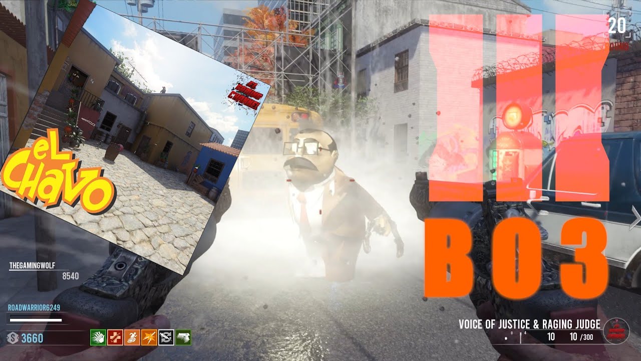 Can we finish the Easter egg in El Chavo Del Ocho custom map?!? | Call of Duty Black Ops 3.