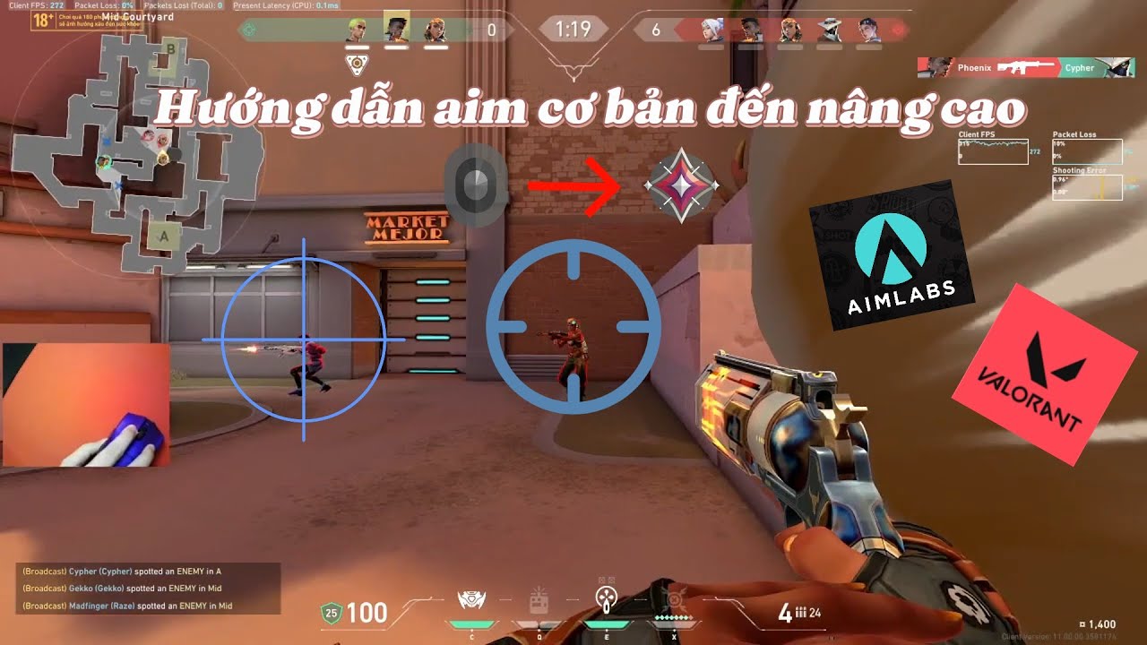 VALORANT | Hướng dẫn aim từ A đến Z: Giúp bạn cải thiện aim rõ rệt