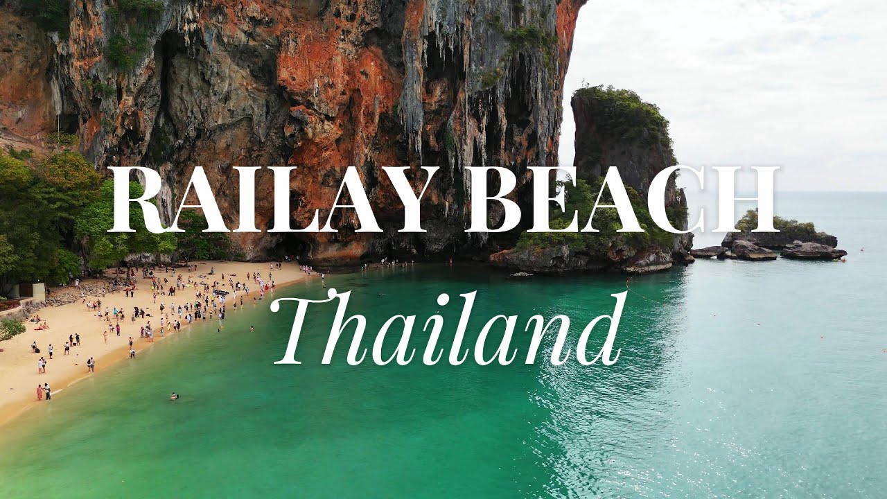 Railay Beach | Krabi | Thailand | DJI MINI 4 PRO Cinematic relaxing 4k aerial video