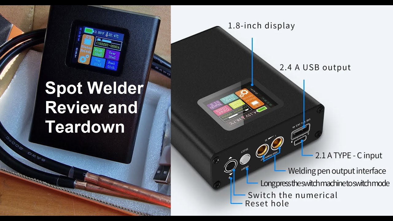 Is the 30€ Spot Welder any good? Review and Teardown