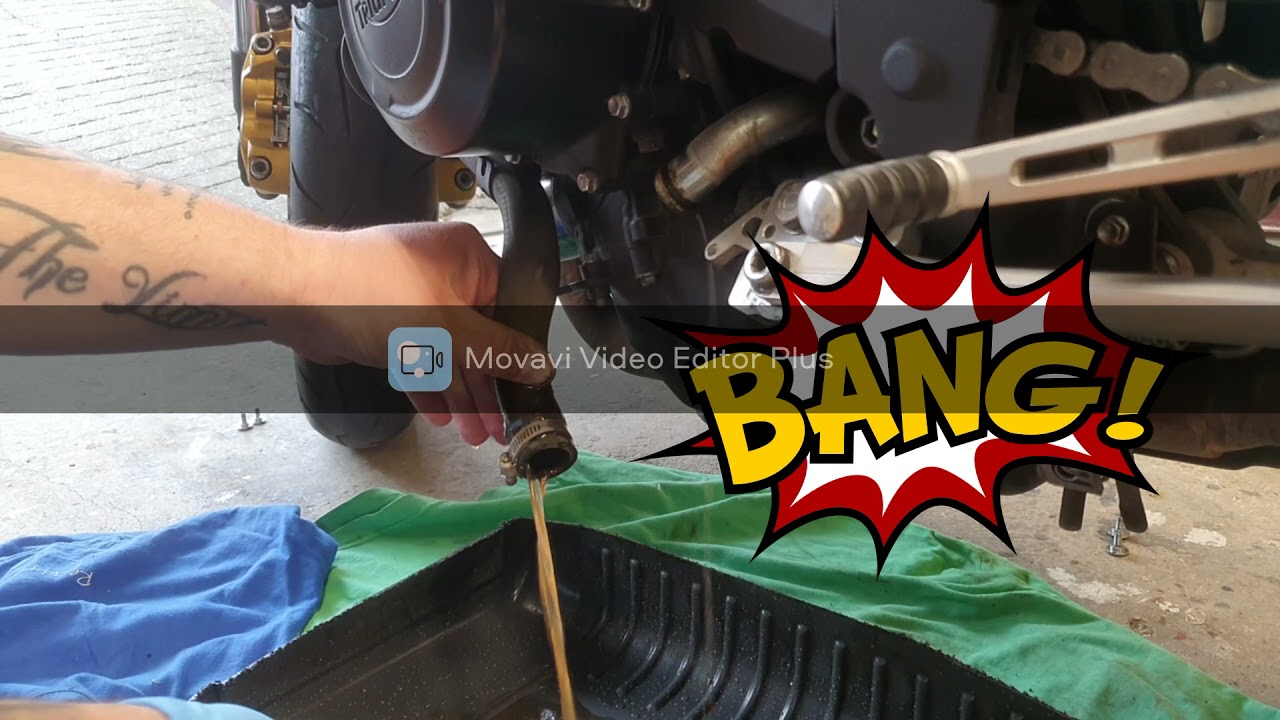 Triumph Street Triple 675R - Oil and Coolant change