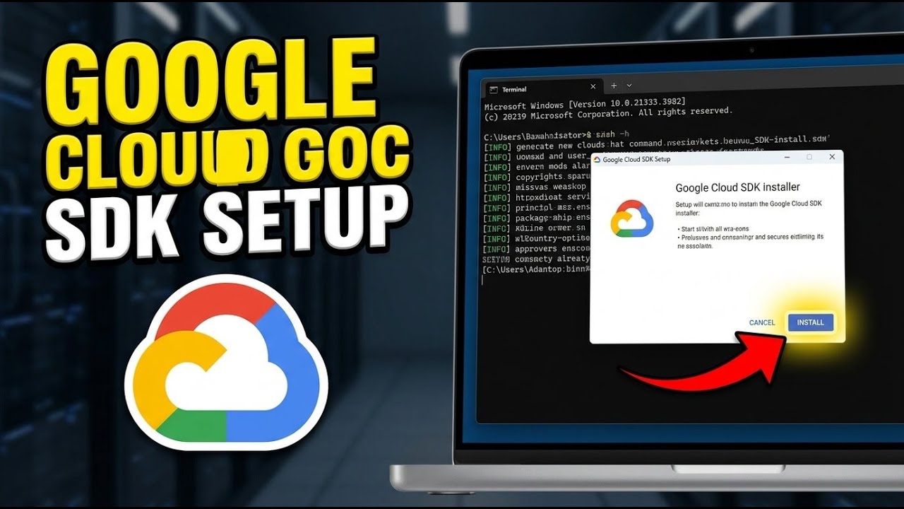 How to download and configure Google Cloud SDK on Windows - Detailed Guide