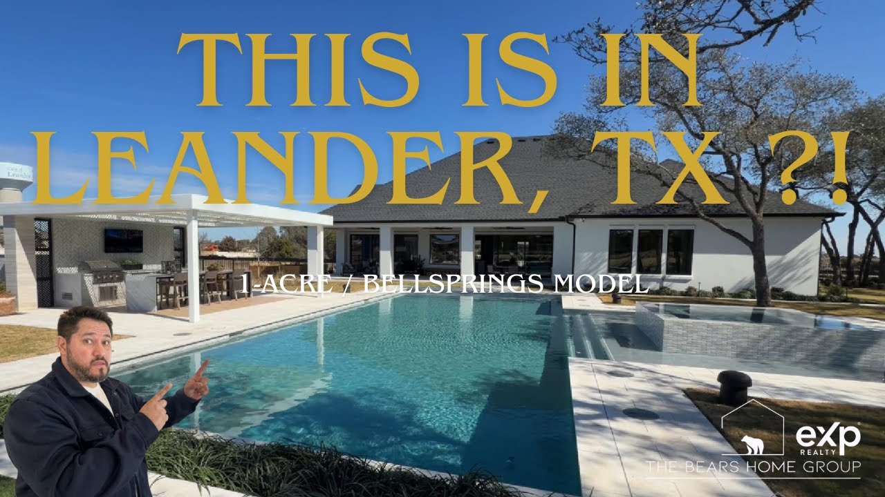 This is in Leander TX ?! | Bell Springs Model | Woodland Estates | 1-Acre Home | Toll Brothers Homes