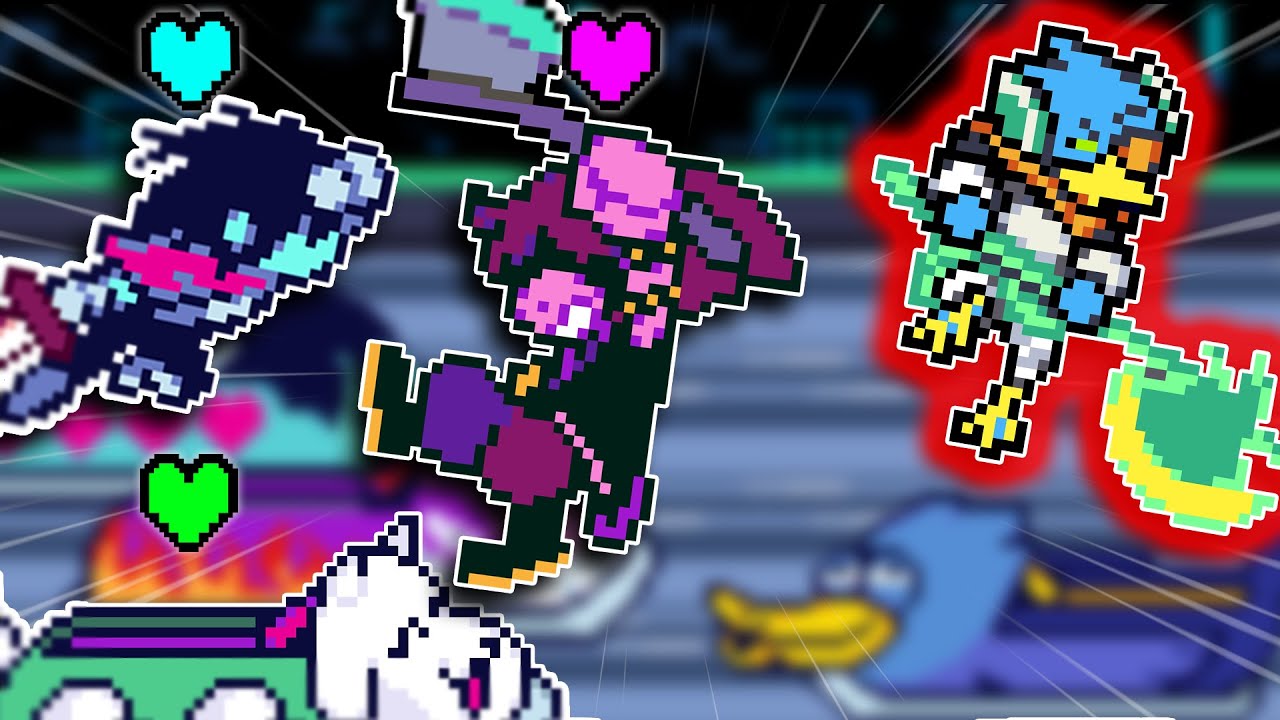 SPEEDRUNNING Deltarune CHAPTER 2 in MULTIPLAYER