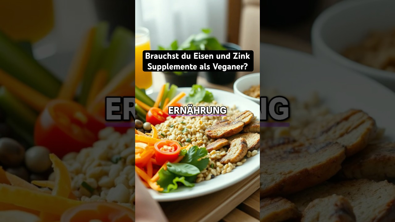 Brauchst du Eisen und Zink Supplemente als Veganer?