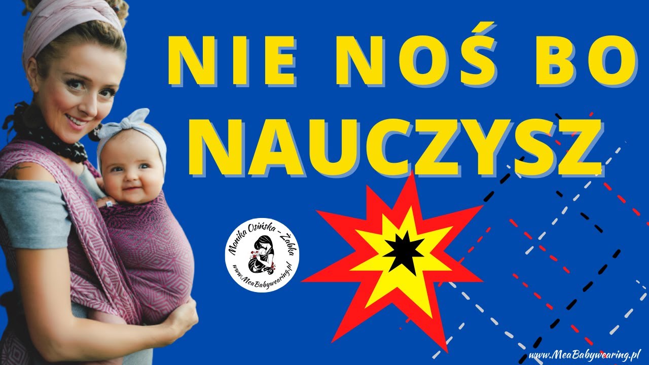 Noszenie dzieci - czy dziecko da się tego nauczyć?