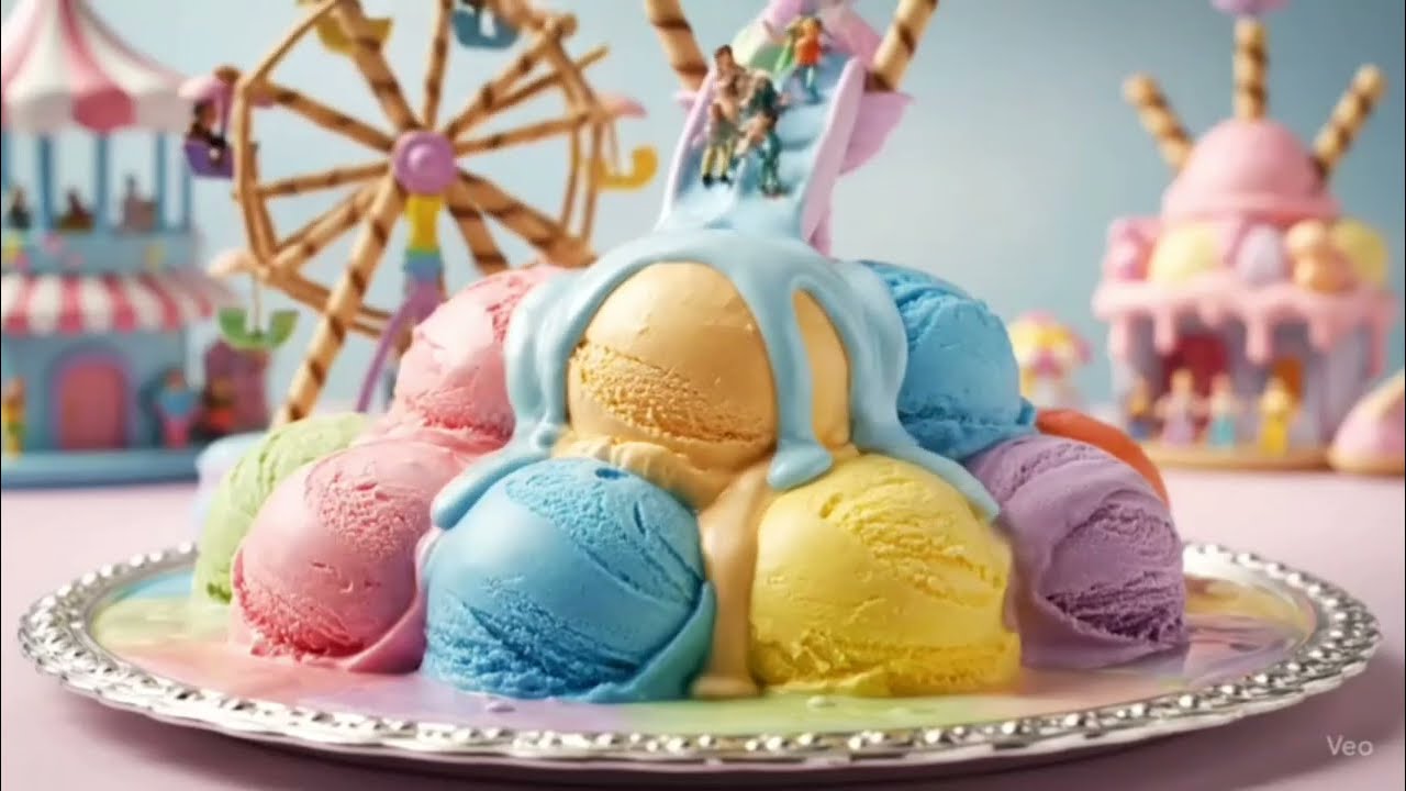 Magical Dessert World with Little People! 🍫 ASMR