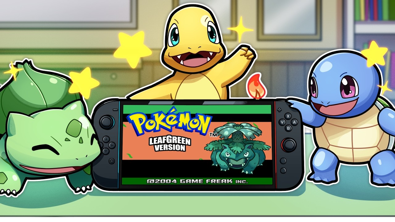 Shiny Hunting Starters In Pokemon Leaf Green/Fire Red!