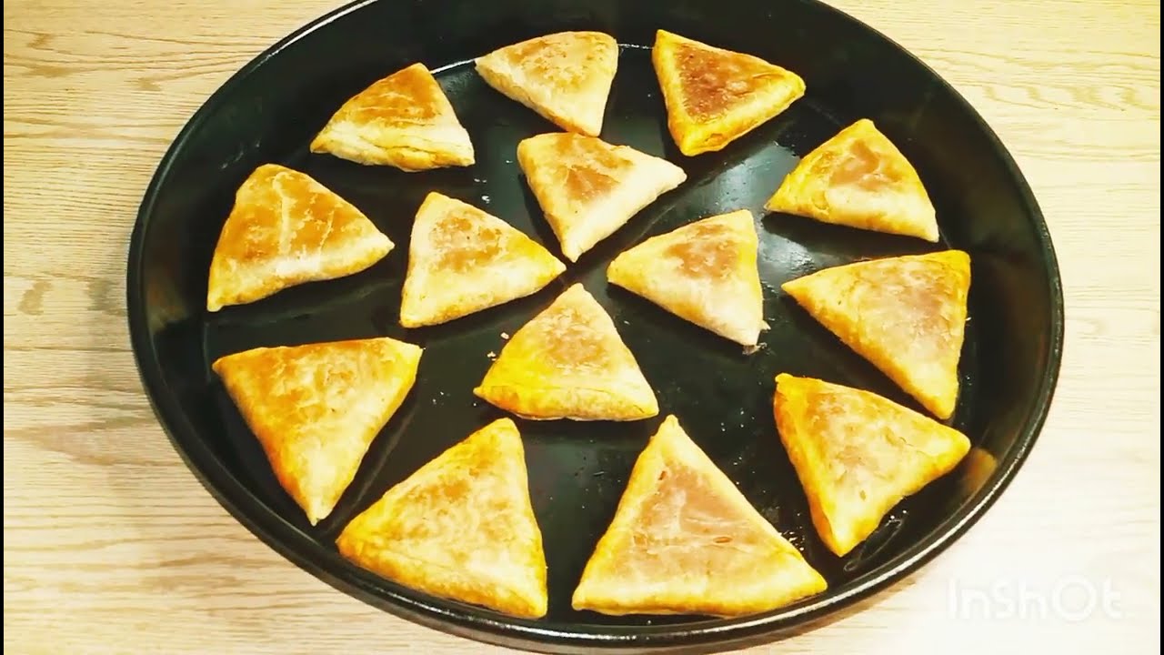 بريوات بعجينه لمسمن بحشوة مالحه رائعه جدا جدا #اكسبلور #طبخ #المغرب 
