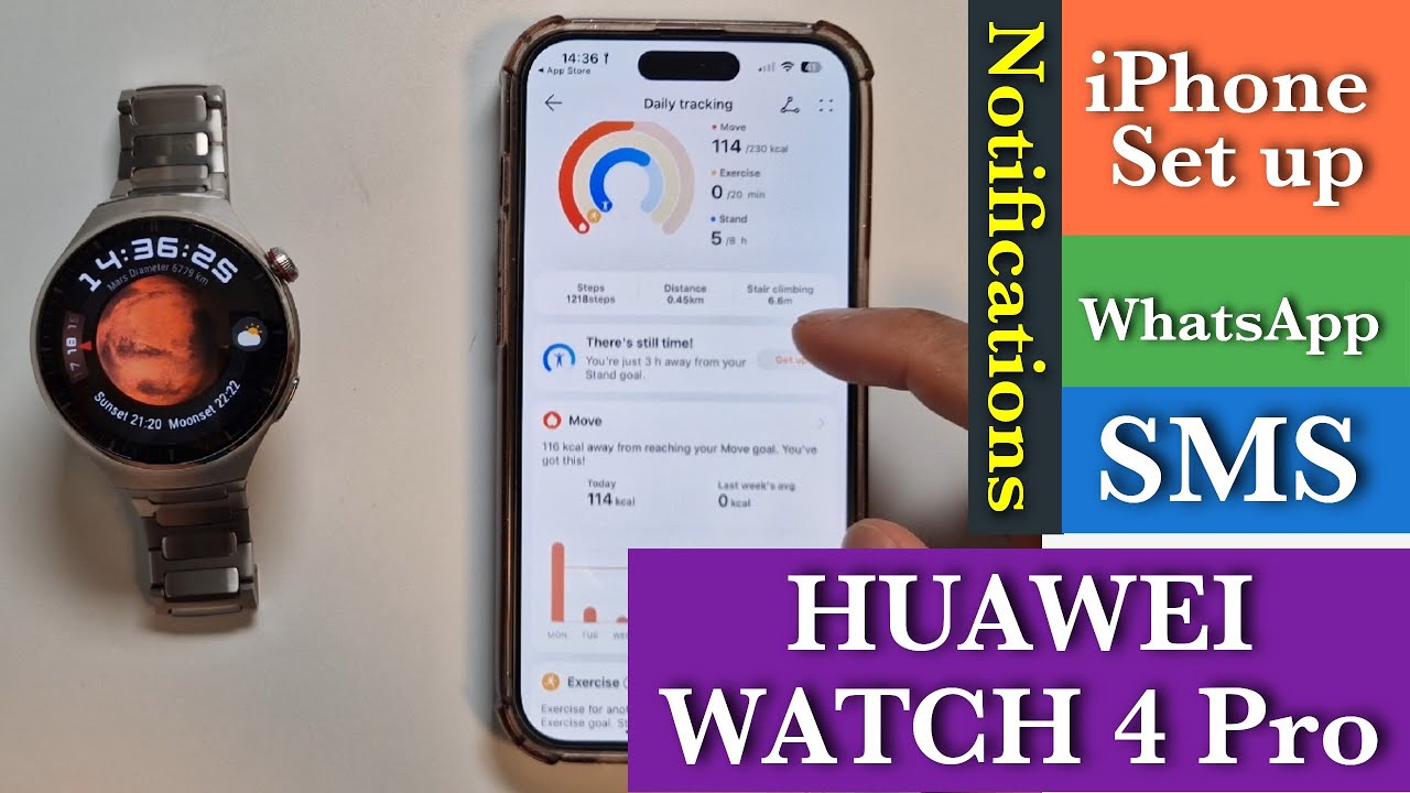 Huawei Watch 4 Pro — как они работают с iPhone? | Уведомления iOS на Huawei Watch 4 Pro