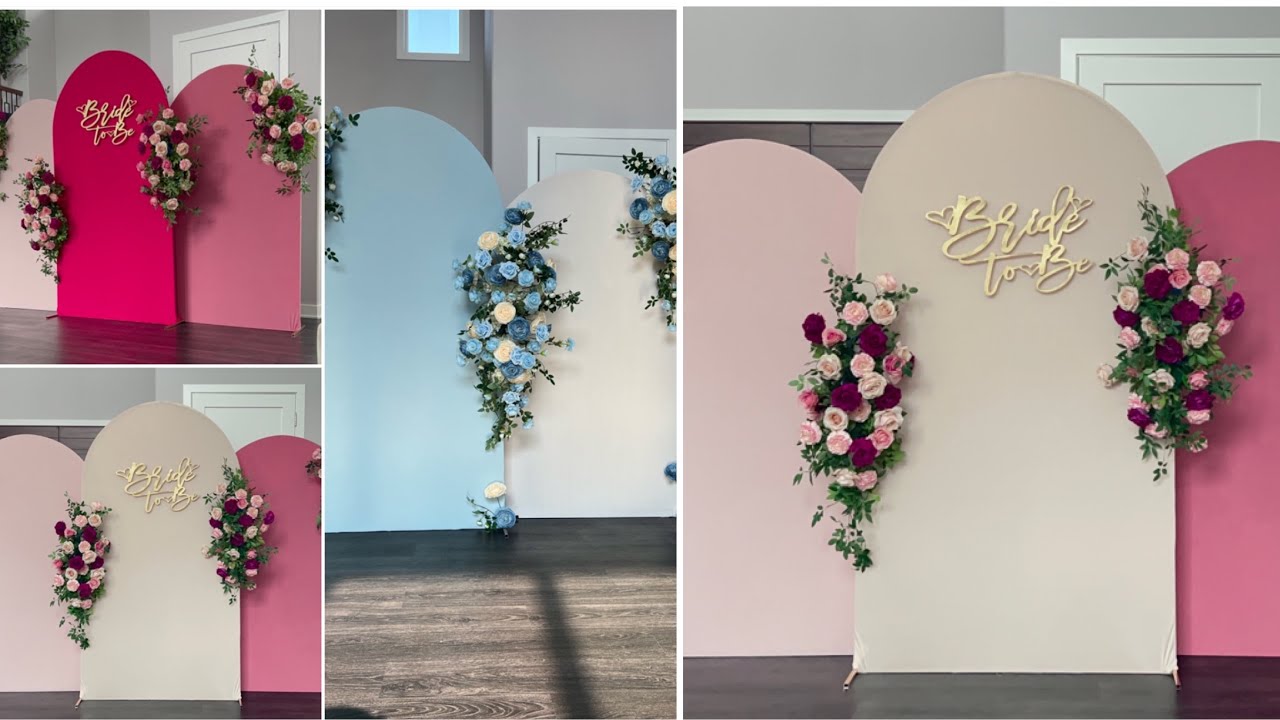 DIY - Quick and easy way to make Chiara backdrop covers