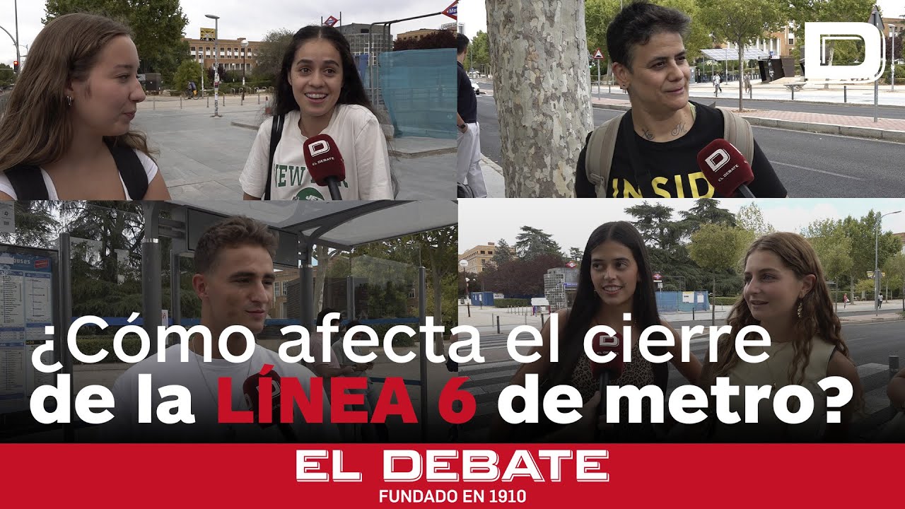 ¿Cómo afecta el cierre por obras de la línea 6 de Metro de Madrid?: los usuarios responden