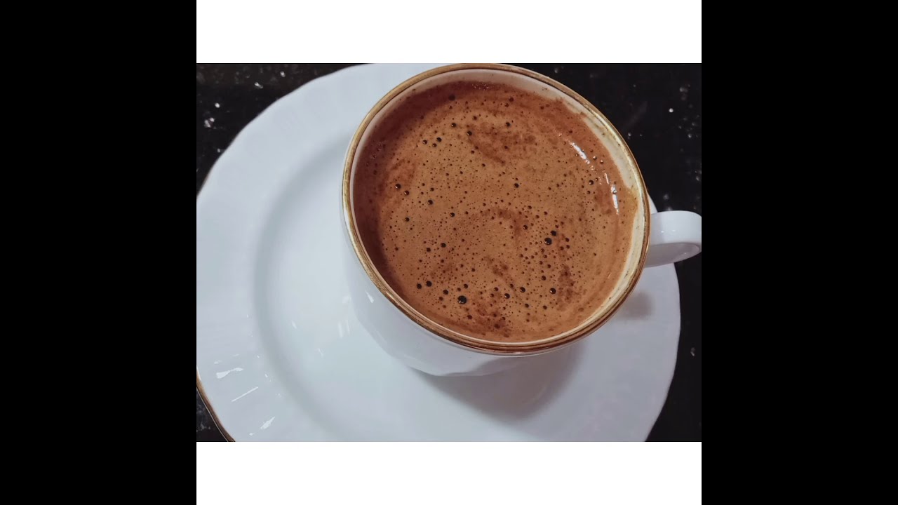 orta şekerli türk kahvesi☕