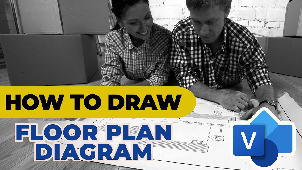 How to Draw a FLOOR PLAN DIAGRAM in VISIO