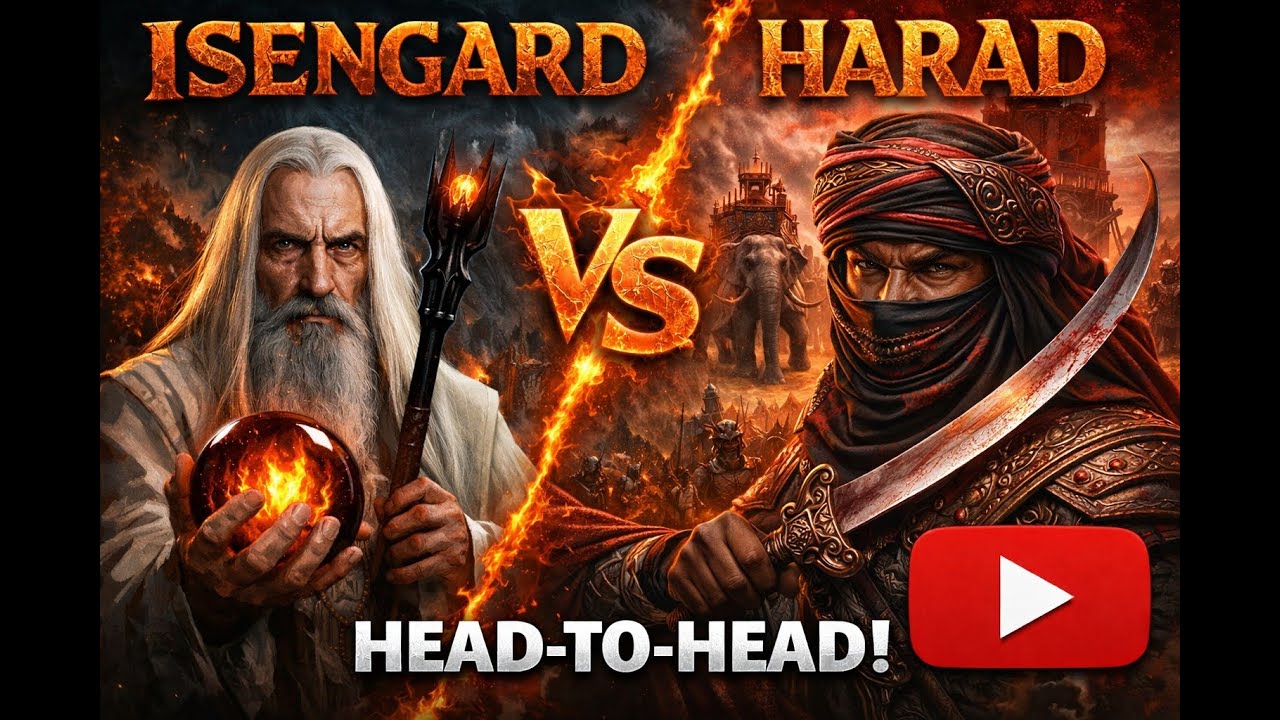 Isengard vs Harad head to head total war campaign!