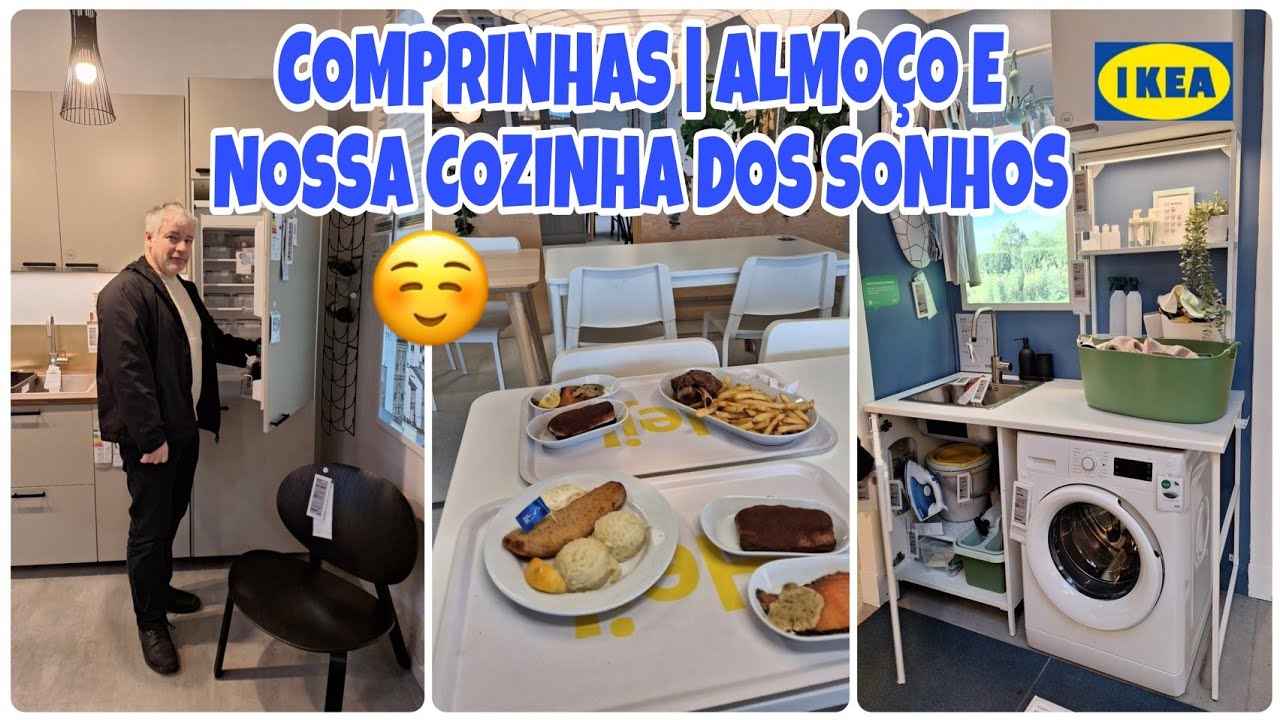 Comprinhas e Almoço Delicioso na loja IKEA! #compras #ikea #frança