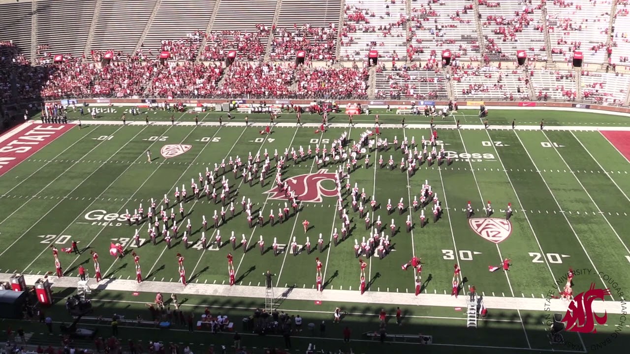 The 2023 Washington State Cougar Marching Band Pregame set from 9/16/23 vs. Northern Colorado