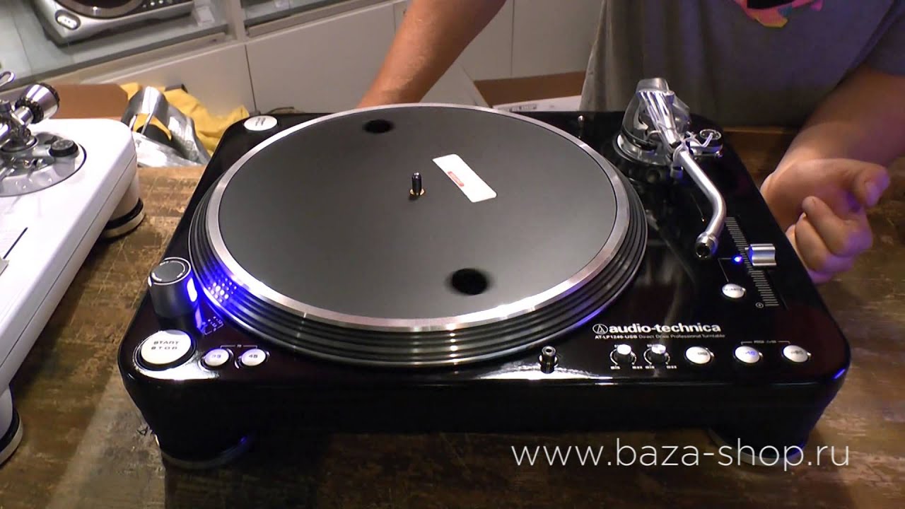 Сравнение проигрывателей винила Reloop RP-6000 Mk6 и Audio Technica AT-LP1240