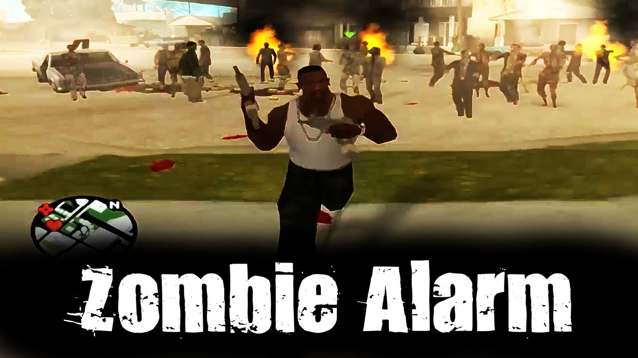 GTA: San Andreas Zombie Alarm Modu Tanıtımı